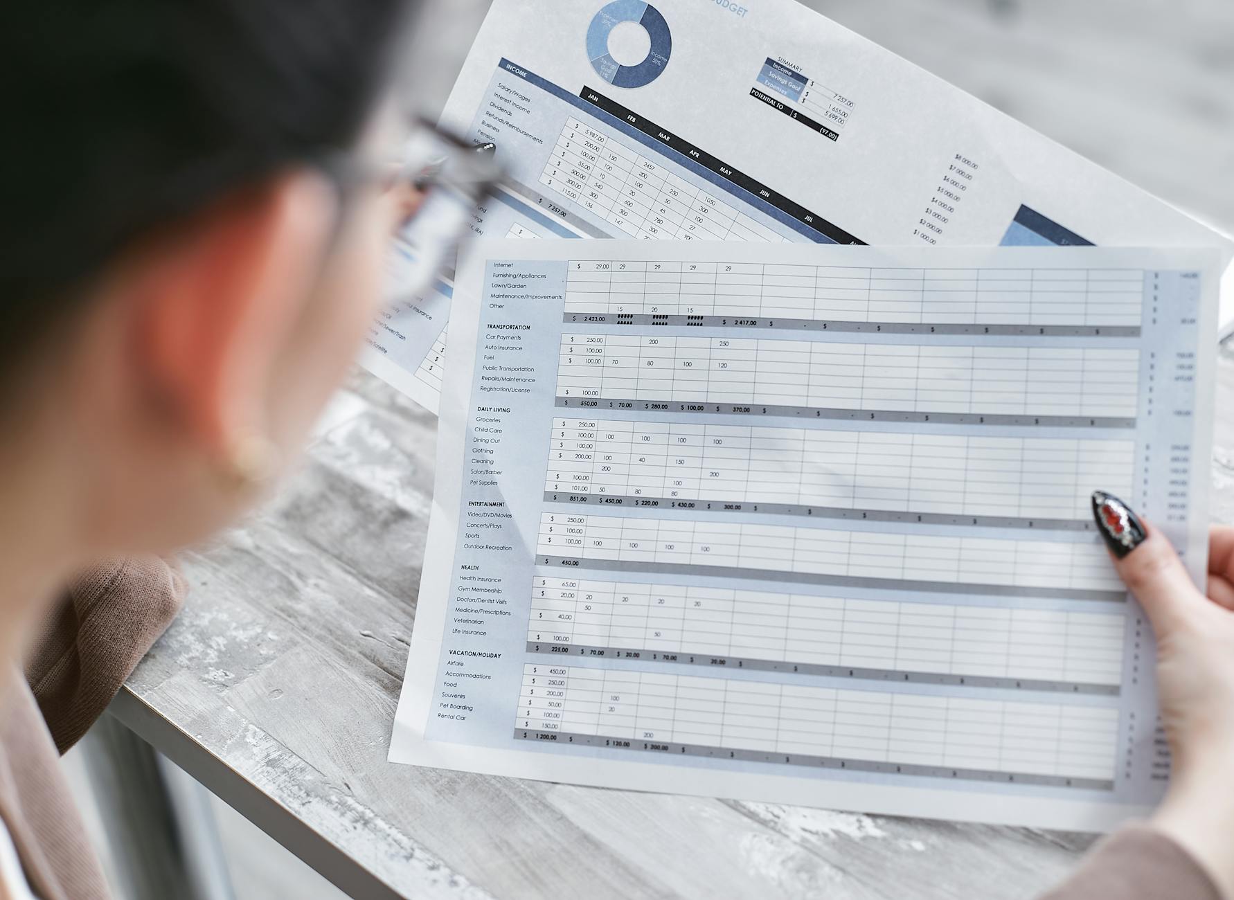 Diagramme de Gantt Excel pour la gestion de projet avec tâches colorées