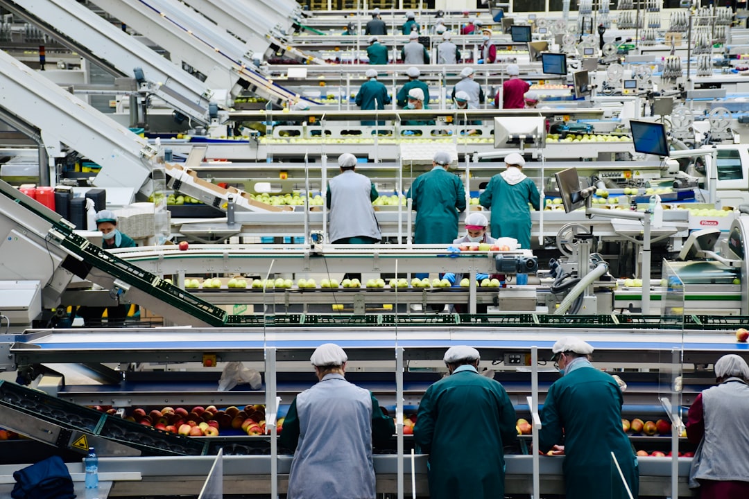 Robotics, IoT, AI and cloud computing in modern manufacturing plant