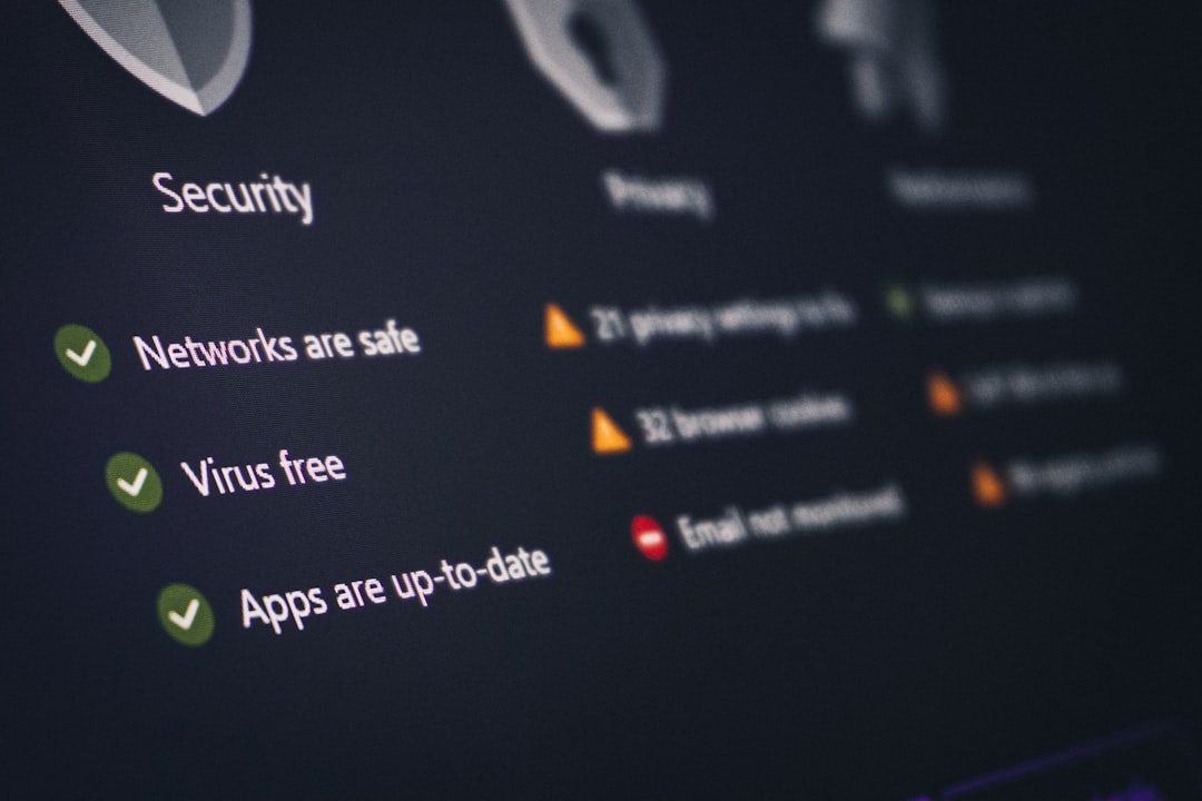Technician analyzing Industry 4.0 dashboard for corrective maintenance and security alerts