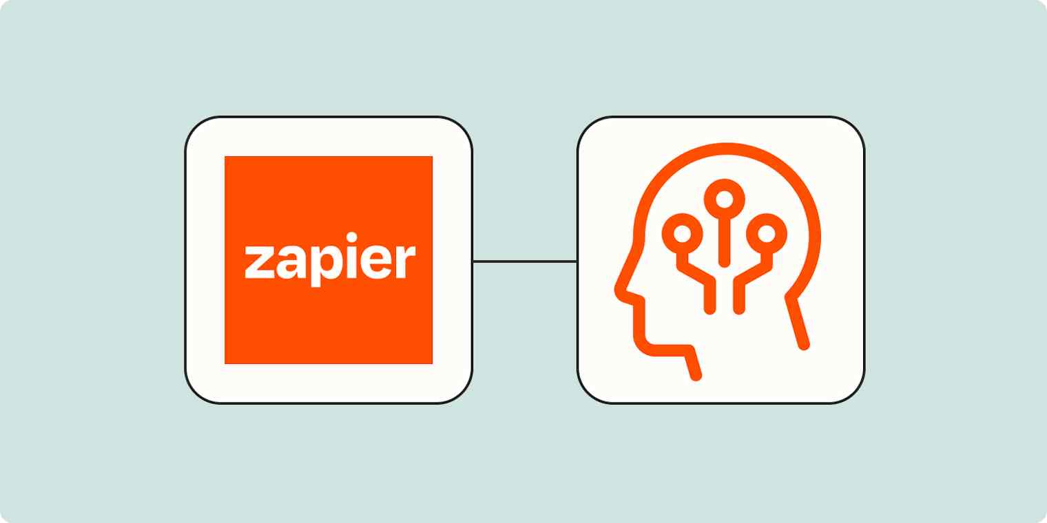 Infographie workflow IA et Zapier pour la collaboration sur tableur