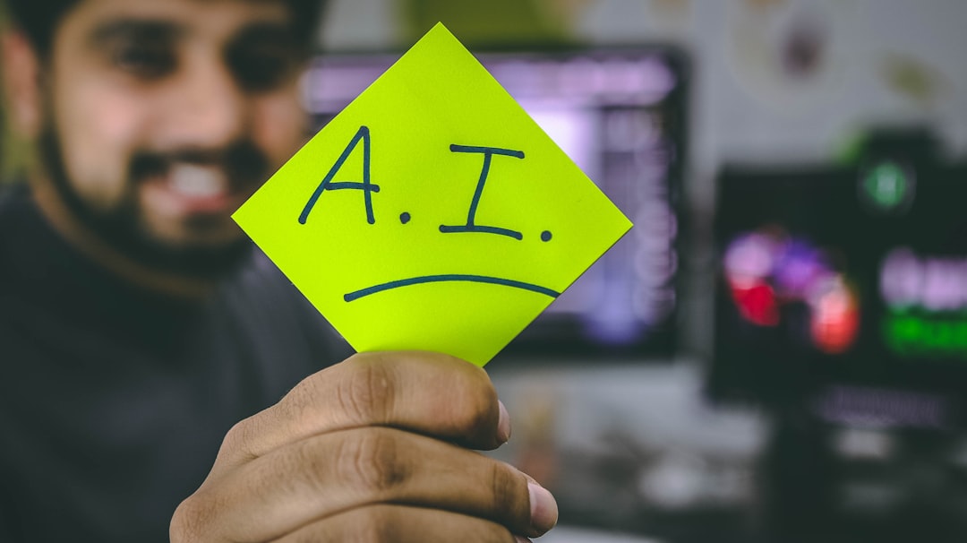AI agent processing data on multiple screens for a solopreneur, symbolizing efficient AI task execution