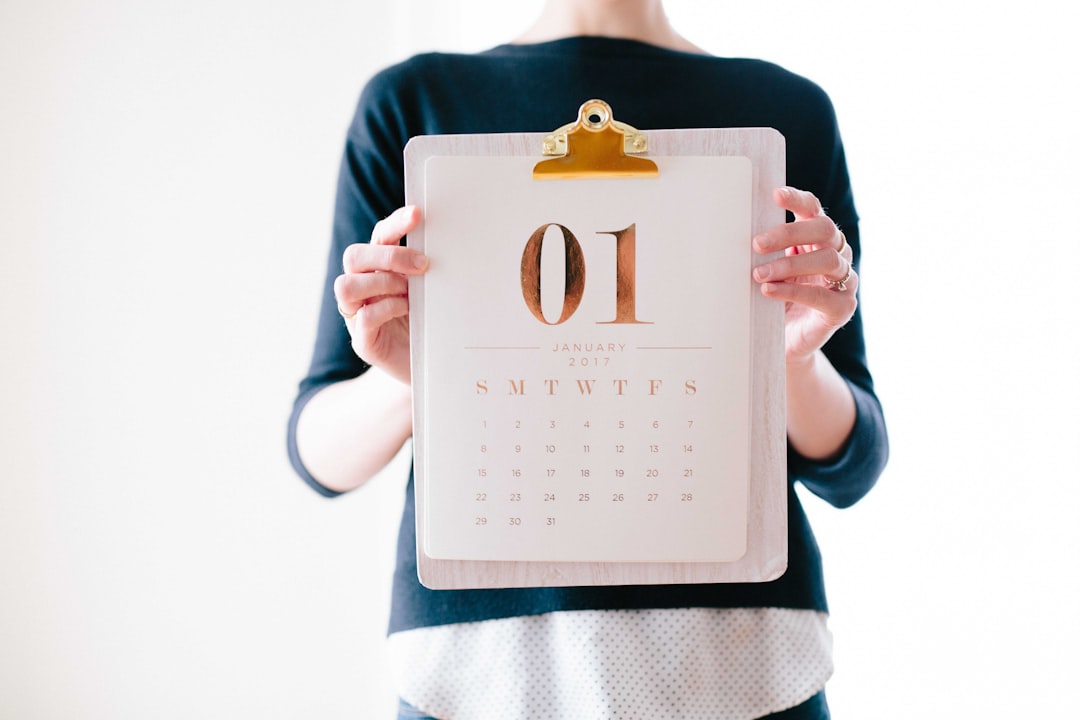 AI Content Calendar spreadsheet template with monthly planning columns and color-coded posts